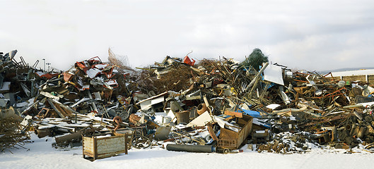 Image showing Scrap yard