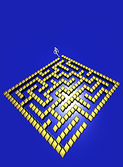 Image showing 3D Maze