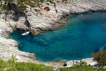 Image showing Small Mediterranean Bay