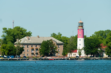 Image showing Lighthouse is Baltiysk, Russia