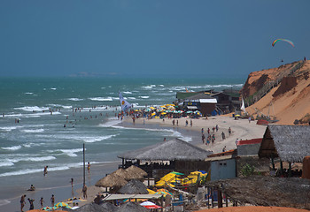 Image showing Canoa Quebrada Beach 