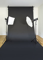 Image showing Empty Photo Studio