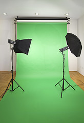 Image showing Empty Photo Studio