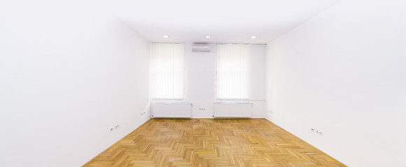 Image showing Empty White Room