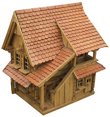 Image showing Wooden Chalet Cutout