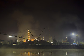 Image showing Oil refinery