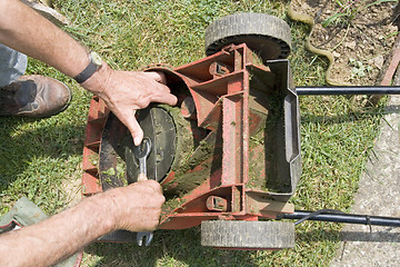 Image showing Lawnmower