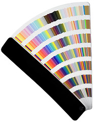 Image showing Color scale charts