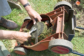 Image showing Lawnmower