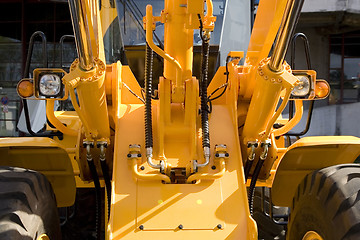 Image showing Dozer Close-up