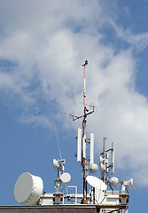 Image showing GSM antennas