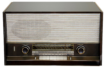 Image showing The old radio