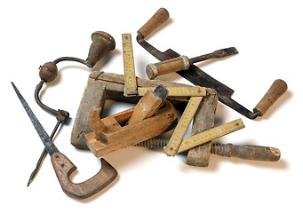 Image showing Carpenter tools