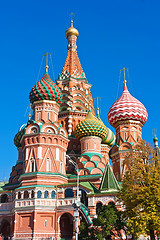 Image showing Saint Basil Cathedral  in Moscow