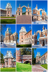 Image showing Tsaritsyno in Moscow