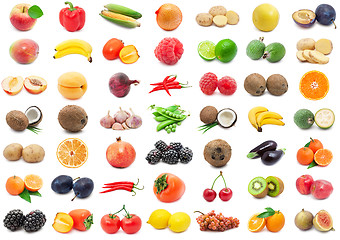 Image showing Fruits and Vegetables