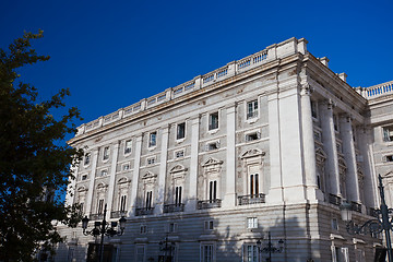 Image showing Royal Palace in Madrid