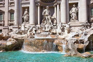 Image showing Fountain di Trevi