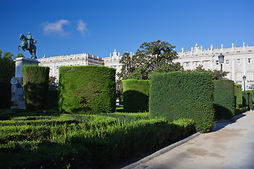 Image showing Royal Palace in Madrid