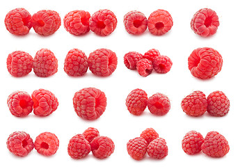 Image showing Raspberries