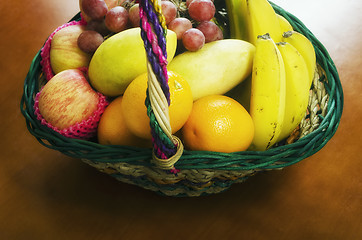 Image showing Summer Gift Fruit Basket