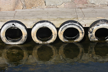 Image showing old tires