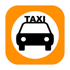 Image showing Taxi icon
