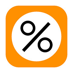 Image showing Percent icon