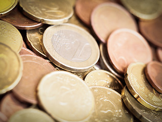 Image showing Euro Coins 