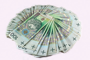 Image showing Polish money