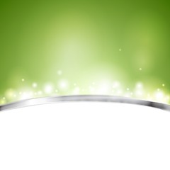 Image showing Green shiny vector design