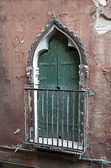 Image showing Venetian door.