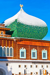 Image showing Wooden palace in Russia