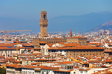 Image showing Palazzo Vecchio in Florence