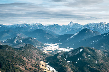 Image showing View from the Herzogstand