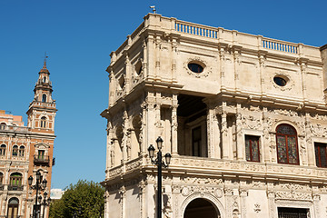 Image showing Ayuntamiento or Town Hall of Seville