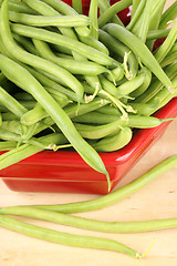 Image showing Green beans