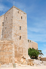 Image showing Pope Luna's Palace in Peniscola, Valencia