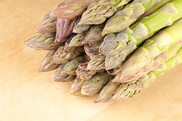 Image showing Asparagus close-up