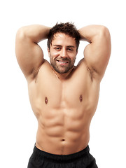 Image showing bodybuilding man