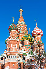 Image showing Saint Basil Cathedral  in Moscow