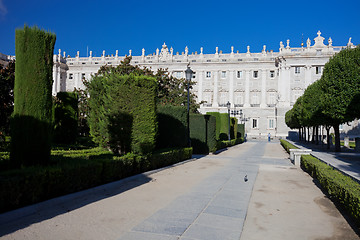 Image showing Royal Palace in Madrid