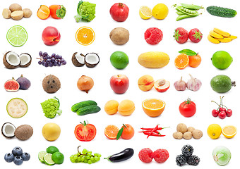 Image showing Fruits and Vegetables