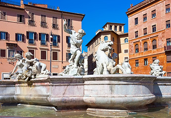 Image showing Fountain of Neptune