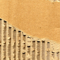 Image showing Corrugated cardboard