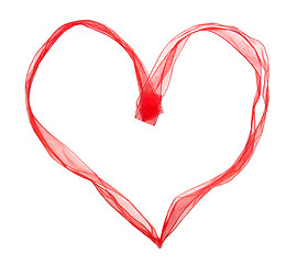 Image showing Red valentine heart