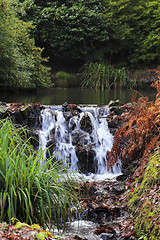 Image showing Welsh waterfall