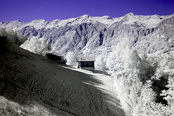 Image showing Mountain close Brienz
