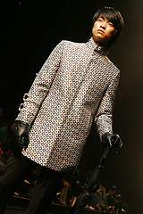 Image showing Asian male model on the catwalk during a fashion show - EDITORIA