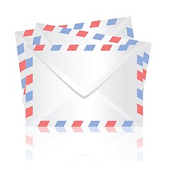 Image showing white envelopes